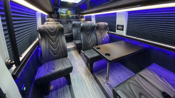 18 passenger sprinter van interior st paul
