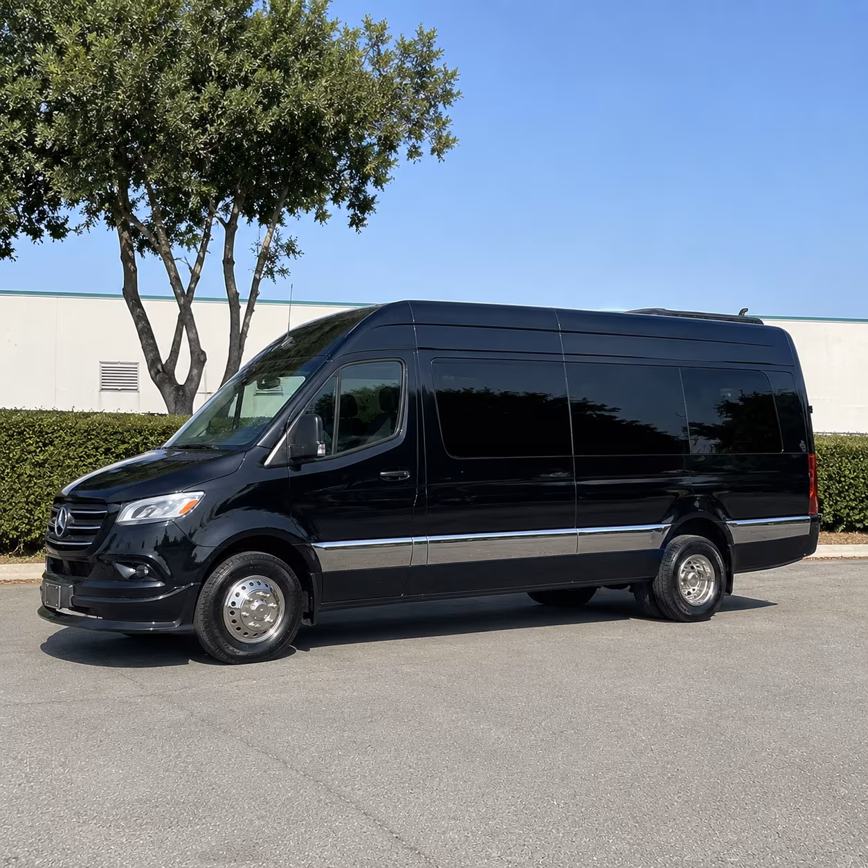hotel block convention center and multi stop sprinter van airport shuttles in st paul