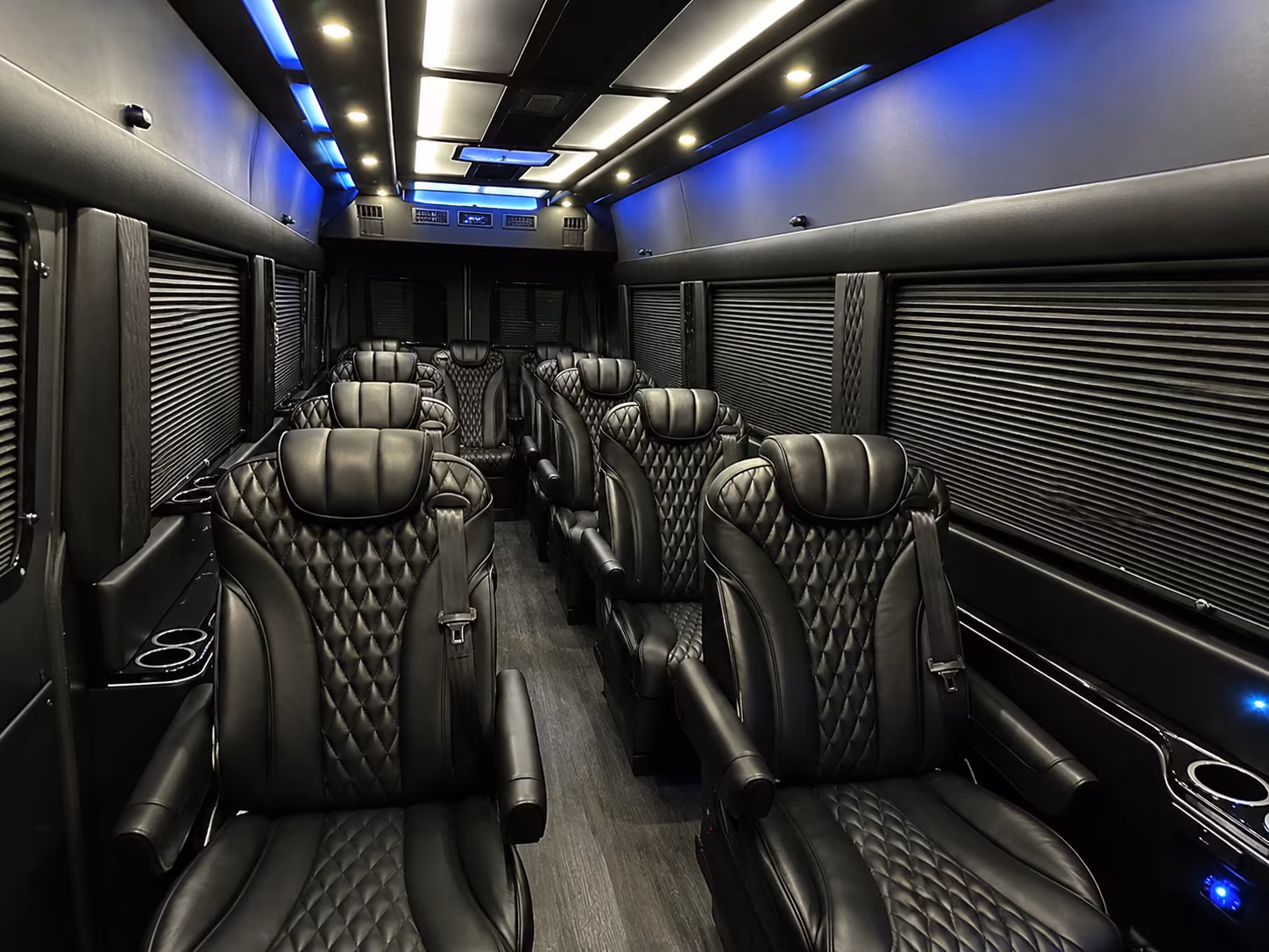st paul 10 passenger sprinter van inside
