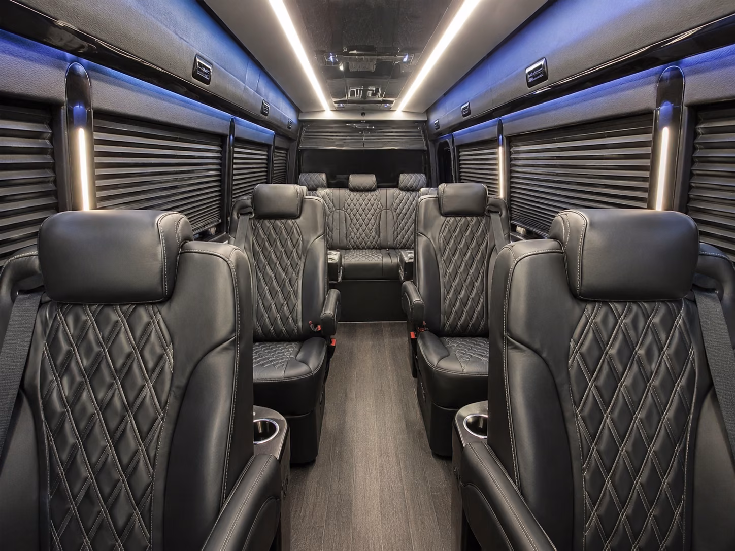 st paul 10 passenger sprinter van interior