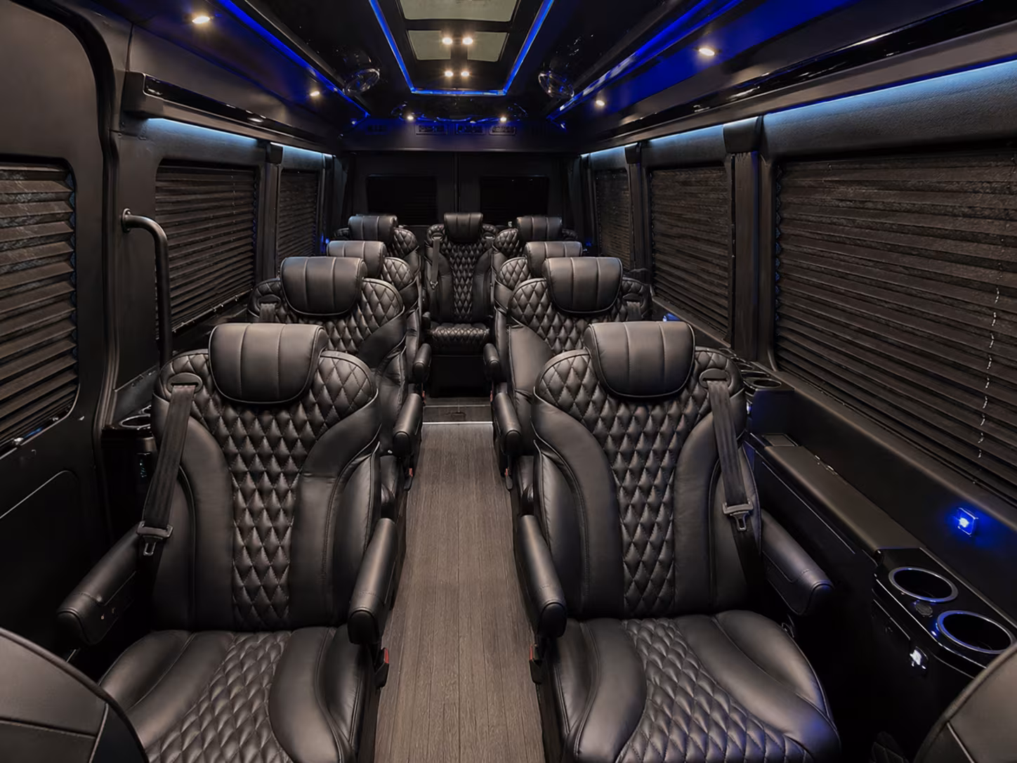 st paul 18 passenger sprinter van inside