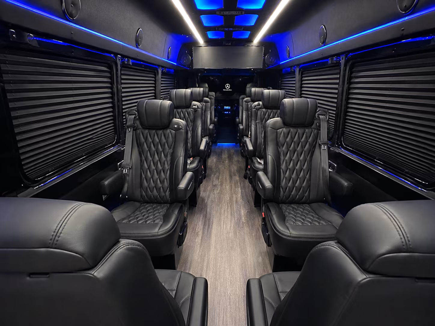 st paul 20 passenger sprinter van interior