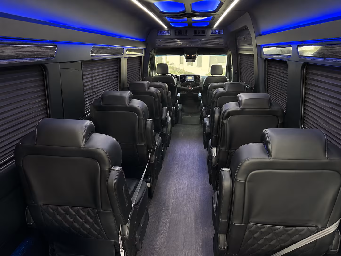 st paul 8 passenger sprinter van interior