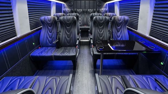 st paul 20 passenger sprinter van interior